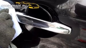 Хром накладки на ручки полировка