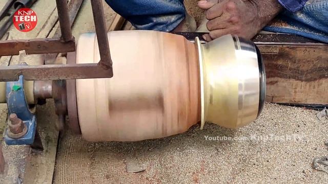 Brass Vessels Making | Brass Utensils Making | Brass Items Making Skills | Metal Casting Process