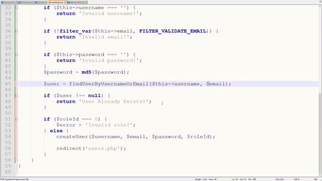 Refactorizarea cu OOP - Adaugarea de utilizatori - #21 - PHP de la Zero смотреть онлайн
