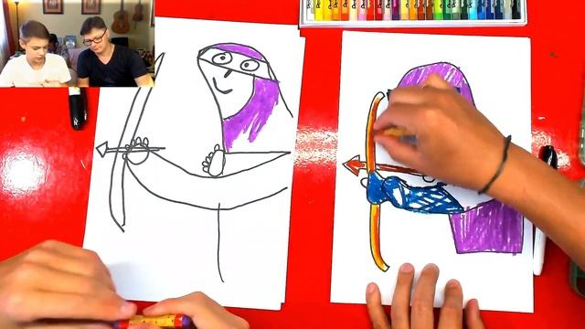 Фиолетовый Глаз Сокола - Отвратительные рисунки смотреть онлайн