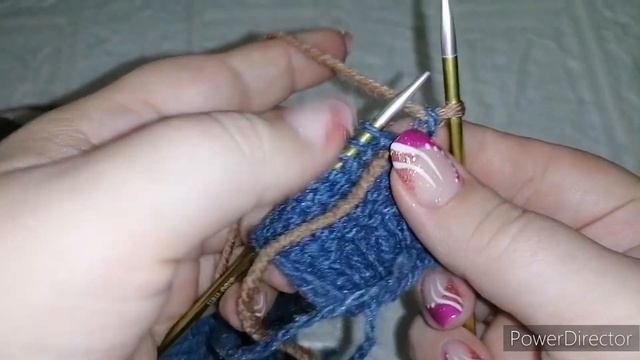 Обзор джемпера "Диагональ". Как вязала, сколько петель набирала? Как меняла цвета - краткий мк смотреть онлайн