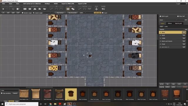 Battle Map RPG 001 - Red Dragon's Lair (Dungeon Painter Studio) смотреть онлайн