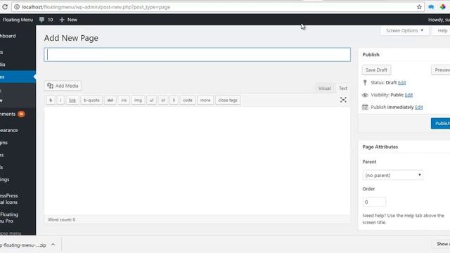 Free WordPress Floating Plugin WP Floating Menu - Backend Tour | WordPress Tutorial смотреть онлайн