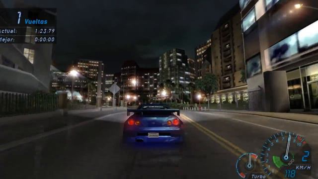 Need for Speed Underground Free Roam Mod смотреть онлайн