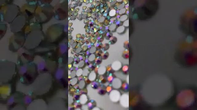 Стразы клеевые холодной фиксации Crystal AB от SHOPSTRAZ SS20 смотреть онлайн
