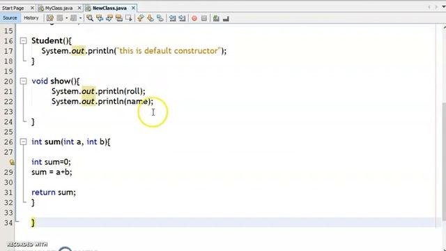 Constructor Part 4 - Difference between Constructors and Methods смотреть онлайн