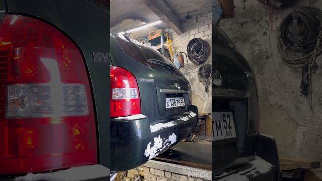Бодрящий выхлоп на Hyundai Tucson 1 2008