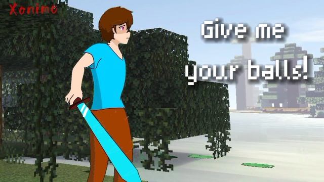 Steve found Slime girl | Minecraft anime ep3 смотреть онлайн