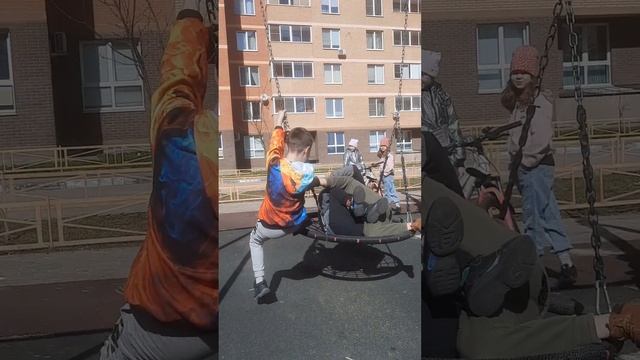 НАШЕ ОБЫЧНОЕ КАТАНИЕ НА КАЧЕЛЯХ?? смотреть онлайн