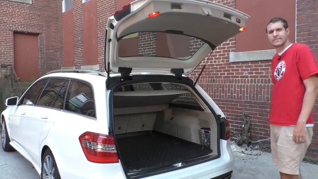 Mercedes Benz E63 AMG универсал - это крутейший семейный автомобиль смотреть онлайн