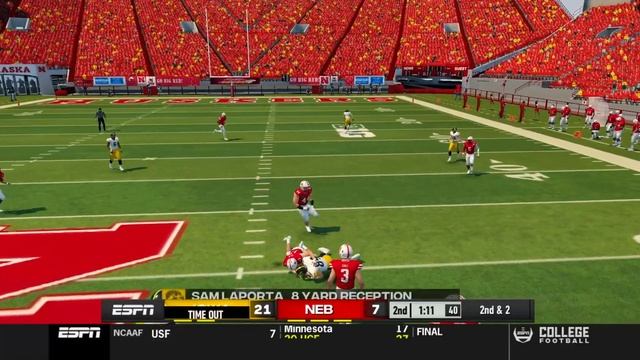 The Heroes Game vs. Iowa | Nebraska Dynasty (CFB Revamped) смотреть онлайн