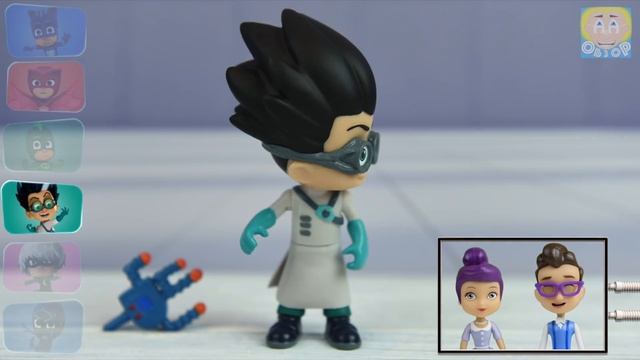 ГЕРОИ В МАСКАХ (PJ MASKS) обзор игрушек смотреть онлайн