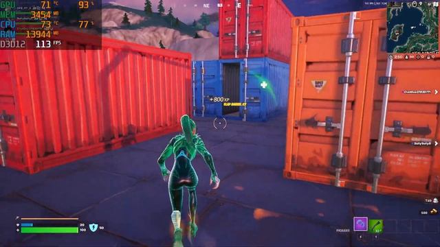 FORTNITE (DirectX 12, high settings, 1080p) - RX 6650XT + Ryzen 5 5500 смотреть онлайн