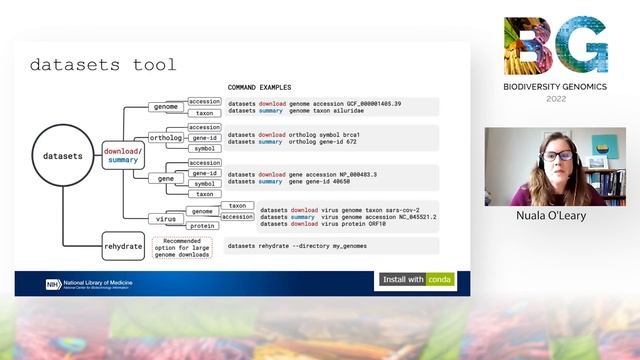 Nuala Oleary - Easy programmatic access to NCBI genome data with NCBI Datasets смотреть онлайн
