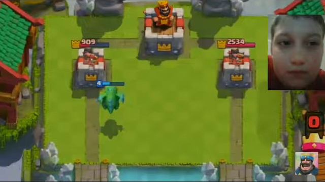 Живой клеш рояль! Реакция на clash line смотреть онлайн