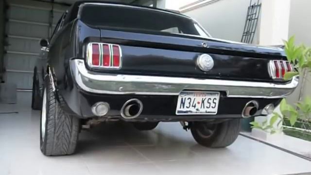 Mustang 66, V8 sound смотреть онлайн
