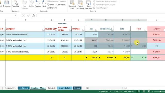 how to create an invoice template in excel смотреть онлайн
