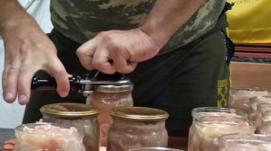 тушёнка куриная в автоклаве ???