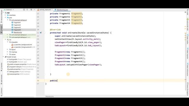 TAB LAYOUT | Android Studio смотреть онлайн