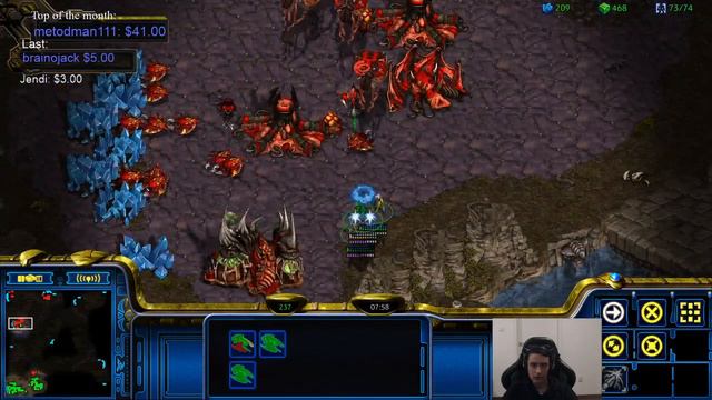 [07.01.2021] FPVOD Bonyth vs CJ5 PvZ Game 3 Starcraft Remastered 2021 смотреть онлайн
