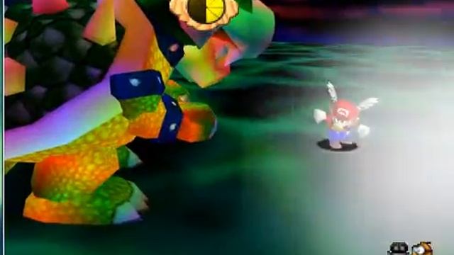 Super Mario 64 Bowser in sky world clear смотреть онлайн