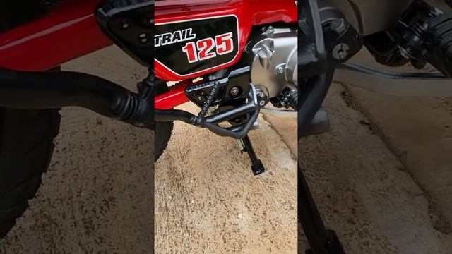 new honda trail 125 with some bolt-ons смотреть онлайн
