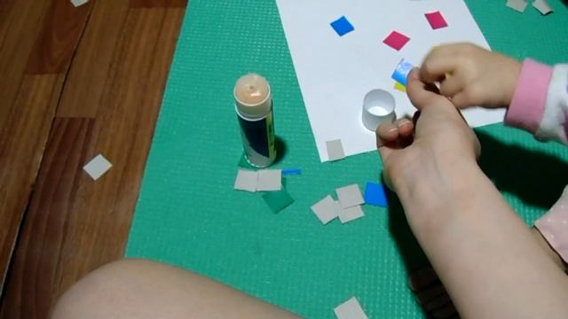 Аппликация "Мозаика" Развитие креативности и мелкой моторики смотреть онлайн