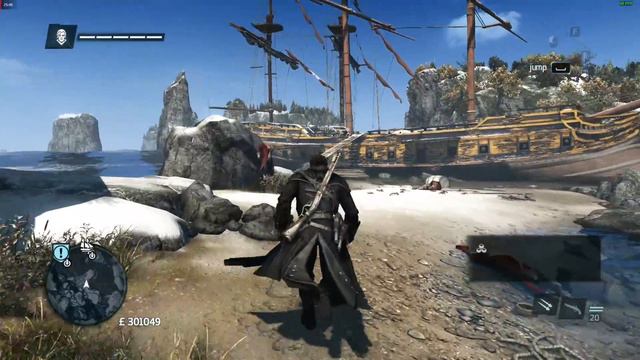 Assassin's Creed Rogue Part 29 No Main Mission смотреть онлайн