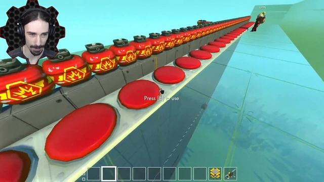 Try Not to EXPLODE Wall Climber Challenge! - Scrap Mechanic Multiplayer Monday смотреть онлайн