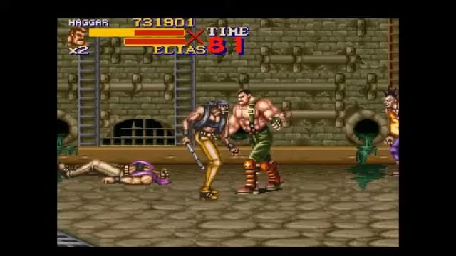Прохождение игры Final Fight 2 на SNes смотреть онлайн