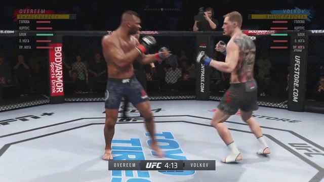 UFC Fight Night 184 - Бой Алистар Оверим против Александр Волков смотреть онлайн