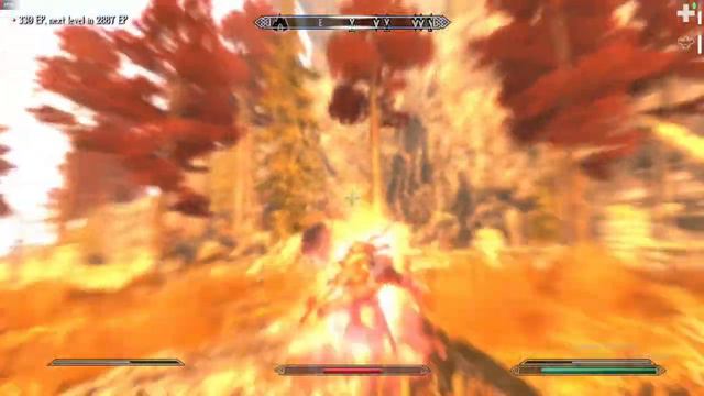 Enderal (Skyrim) - Epic Battlemage Combat Gameplay смотреть онлайн