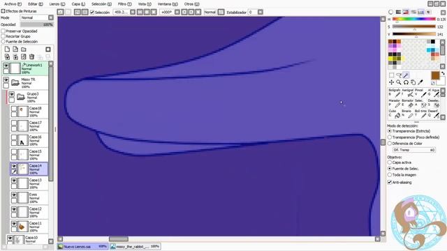 [B-Day Gift] Speedpaint Missy The Rabbit | Happy B-Day! | смотреть онлайн