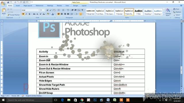 photoshop shortcut key important pdf смотреть онлайн
