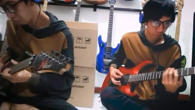 GITAR ORIGINAL CORT X-6 || Cinta segitiga || Cover смотреть онлайн
