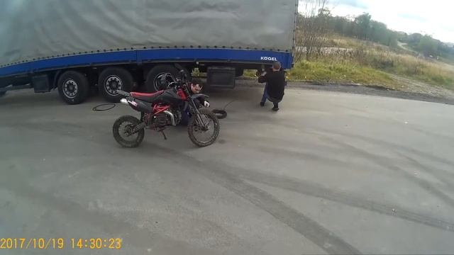 Новый движек YX140 на Kayo KRZ & Irbis TTR 140 смотреть онлайн