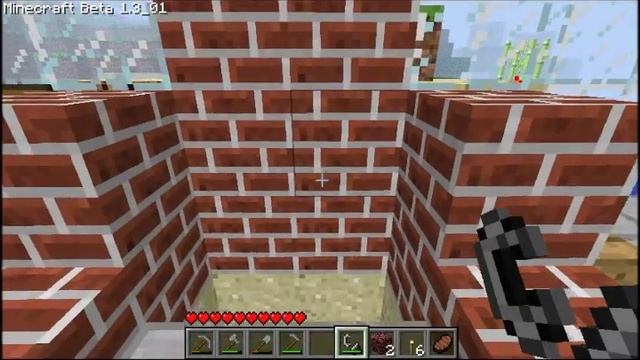 Minecraft Beta: How to make an Everlasting Fire (tutorial) смотреть онлайн