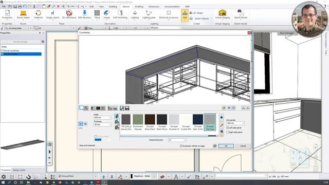 #4 Kitchen Design | ARCHLine XP Preliminary Interior Design Course смотреть онлайн