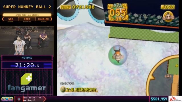 Super Monkey Ball 2 by Yutori in 33:18 - SGDQ2018 смотреть онлайн