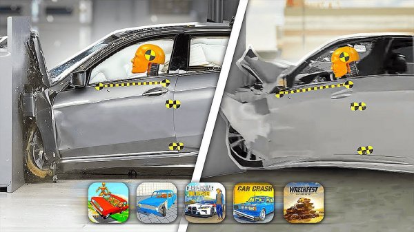 Повторяю КРАШ-ТЕСТЫ В МОБИЛЬНЫХ ИГРАХ