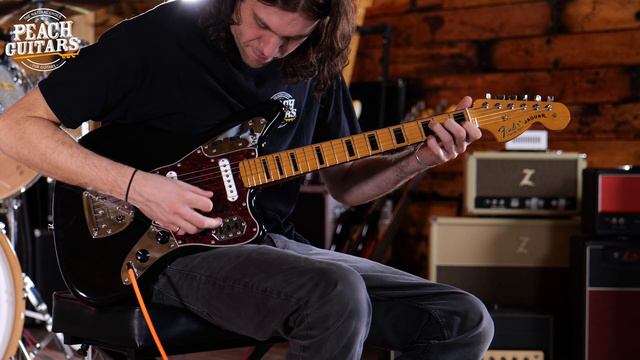 No Talking...Just Tones | Fender Vintera II 70s Jaguar | Maple - Black смотреть онлайн