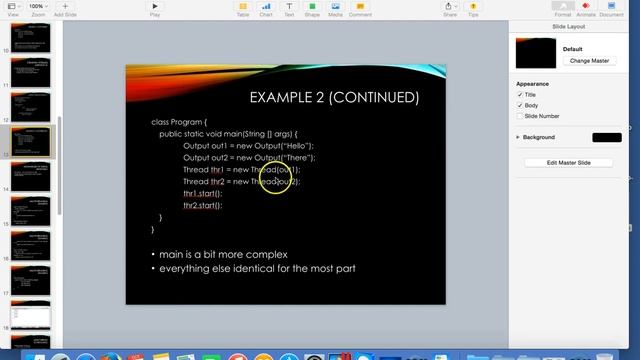 Java threads смотреть онлайн