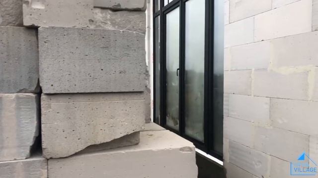 Остекление загородного дома цветными окнами. Покраска ультраматовым покрытием BLACKHOLE смотреть онлайн