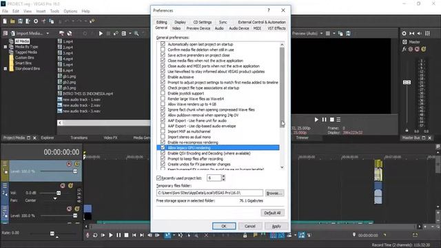 Enable GPU Rendering Sony Vegas Magix Software смотреть онлайн