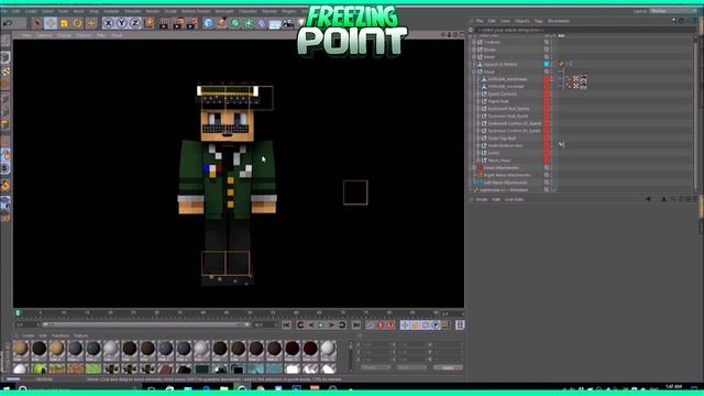 How to make Minecraft renders [C4d/Photoshop] смотреть онлайн