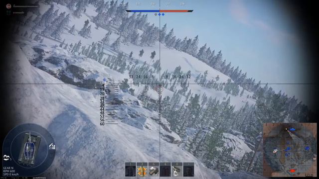 (War thunder)Tiger(P) Sniper on the hill смотреть онлайн