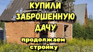 Купили заброшенную дачу.