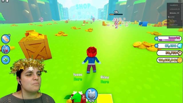 Болтушка в Шоке от новых Петов! Крутой Подарок от Подписчика! Игра Роблокс Pet Simulator Х смотреть онлайн