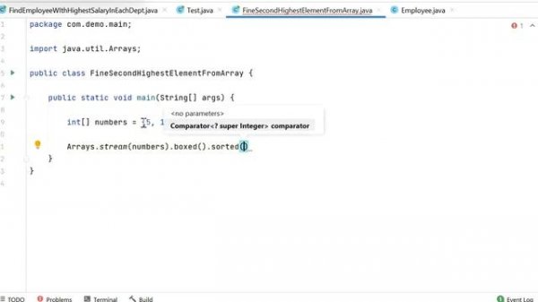 How to find second highest number from array in Java