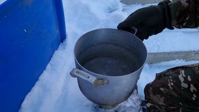 Окопная свеча. Тест и сравнение с газовой горелкой смотреть онлайн